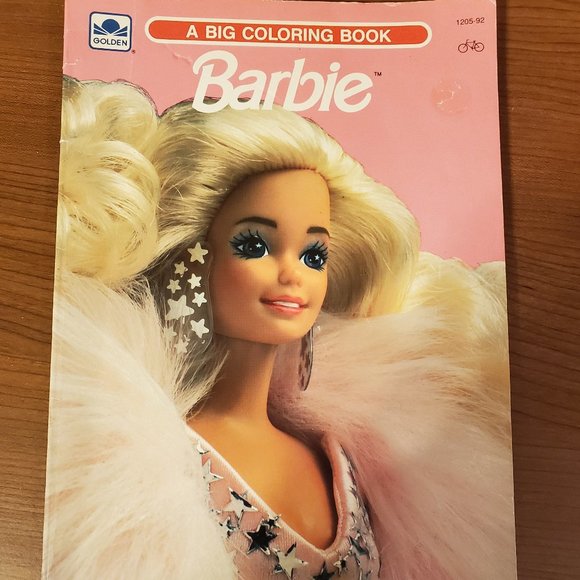 Barbie Other - Vintage Barbie "A Big Coloring Book"